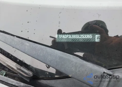 2016 Ford Focus St из США, поврежденный, VIN 1FADP3L9XGL253365